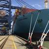 File Image: The Madrid Maersk, a 20,000+ TEU Box ship (CREDIT: HR Wallingford)