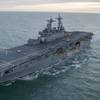 File photo: The amphibious assault ship USS Wasp (LHD 1) (U.S. Navy photo by Levingston Lewis)