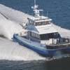 For the lifetime of the Block Island project, Atlantic Wind Transfers, using the Jones Act compliant and Blount-built Atlantic Pioneer, will provide crew and equipment transfer services to meet these key logistical requirements. (Photo: Blount Boats)