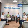 From left: Lisa Li, Project Engineer; Monica Sun, Taiwan agent; Colin Fang, General Manager; and Henry Li, Sales Manager. © WE Tech Solutions