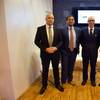 From left to right: Adnan Ezzarhouni, General Manager, GTT; Aditya Aggarwal, ABS Director, Global Gas Development; Philippe Sibille, Chairman and CEO, GTT; and Christopher J. Wiernicki, Chairman, President and CEO, ABS. Photo: ABS