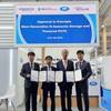 From left to right: KWEON Kidon, CEO of G-Marine Service / JEON Seungho, Senior Executive Vice President of HD HHI / LEE Hyungchul, Chairman & CEO of KR / KWON Chio, Head of Shipping Business Strategy Group at Hyundai Glovis (Photo: KR)