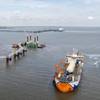 FSRU jetty at Wilhelmshaven in Germany (Credit: Van Oord)