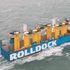 RollDock Shipping: sophisticated loading/unloading systems for wind turbine component transportation. (Photo courtesy of Roll Group)