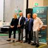GIT Coatings CEO, Mo AlGermozi, cutting the ribbon of the company’s new HQ and production facility in Dartmouth, Nova Scotia, Canada. Mo is pictured with Jennifer Fuccillo (Invest Nova Scotia), Matt Stanley (Business Development Canada), John Risley (CFFI) and Jim Spatz (Southwest Properties Limited). © GIT Coatings