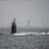 HII’s Newport News Shipbuilding division has been awarded a $219 million modification to a previously awarded contract to execute maintenance and modernization efforts on the submarine USS Columbus (SSN 762), shown here in Yokosuka, Japan. (U.S. Navy photo)