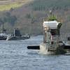  HMS Audacious, the fourth of the Royal Navy’s Astute-class submarines at HM Naval Base Clyde. UK MOD © Crown Copyright 2021