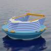 Illustration/CORE POWER's floating nuclear power plant design (Credit: CORE POWER)