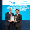 John McDonald, ABS Executive Vice President and COO, with Jintaek Jung, President and CEO of Samsung Heavy Industries (Source: ABS)