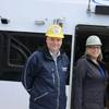 L to R: Peter Duclos, his sister Carol Hegarty (CFO), and brother John Duclos (Co-President and Director of Operations) carry on the family business of boatbuilding in Massachusetts.