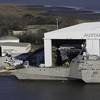 LCS vessels, hulls 4 & 5, alongside at Austal's U.S. manufacturing facility. (CREDIT: Austal)