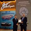 Left to Right: Jiangnan Chief of Global Technology Hu Keyi and ABS VP of Global Gas Patrick Jansenns. Photo: ABS