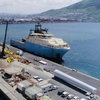 Maersk Mariner vessel at Punta Sollana quay in the port of Bilbao - Credit: Saitec Offshore Technologies