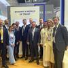 Matthieu de Tugny, Executive Vice President, Industrials & Commodities, with members of the Bureau Veritas team. © Bureau Veritas Marine & Offshore