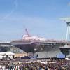 More than 20,000 guests attended the christening ceremony of the aircraft carrier John F. Kennedy (CVN 79) at Newport News Shipbuilding division. (Photo: Ben Scott/HII)