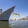 Ingalls Shipbuilding launched the Arleigh Burke-class (DDG 51) guided missile destroyer Delbert D. Black (DDG 119) on Friday, September 8, 2017. (Photo by Andrew Young/HII)