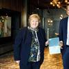 Norway's Prime Minister Erna Solberg with Harald Solberg, CEO of the Norwegian Shipowners' Association (Photo: Norwegian Shipowners' Association)