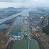 On April 17, the Panama Canal transited three LNG vessels – Clean Ocean, Gaslog Gibraltar and Gaslog Hong Kong – in one day, marking a first for the waterway. (Photo: Panama Canal Authority)