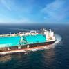 One of MISC's LNG carriers at sea (CREDIT: MISC)