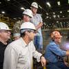 Ingalls Begins Building LHA 8 for the US Navy