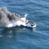 Video: Fishing Vessel Ablaze off California