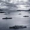 PQ-17 Arctic Convoy, June-July 1942. The covering forces of the PQ-17 Convoy (British and American ships) at anchor in the harbor at Hvalfjord, Iceland, May 1942 (Photo: BOAM)
