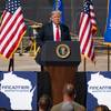 President Trump delivers remarks at the Fincantieri Marinette Marine shipyard in Wisconsin (Photo: Fincantieri Marinette Marine)