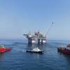 Scarborough FPU floatover operation (Credit Woodside Energy)