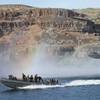 Special Warfare Combatant-craft Crewmen conduct a Maritime External Air Transportation System training evolution in Moses Lake, Wash. (U.S. Army photo by Christopher Prows)