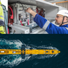 The 3-in-1 system trial integrated tidal energy with vanadium flow batteries and a hydrogen electrolyser (Photo credits: EMEC, Orbital Marine Power)