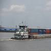 The Baton Rouge-NOLA container on barge service / (CREDIT: Port of New Orleans)