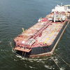 The FSO Nabarima listing in the Gulf of Paria on October 16 (Photo: Fishermen and Friends of the Sea)