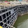 The Montgomery Lock on the Upper Ohio River outside of Pittsburgh.
Copyright Greg Trauthwei