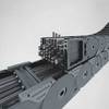 The UNIFLEX-Advanced-System from KABELSCHLEPP Metool is becoming established as a central platform for modern machine solutions. This image shows the UA1775 in the 040 variant with high filling space. © KABELSCHLEPP Metool
