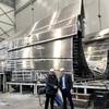 Tom Nevin (Managing director, High Speed Transfers), Arjen van Elk (Sales Manager, Damen Shipyards Group) (Photo: Damen Shipyards Group)