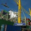 Two LHM 800 are already operating in the port of Montevideo, Uruguay. (Photo: Liebherr Maritime Cranes)