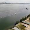 Sunseap's previous floating solar project - Credit: Sunseap
