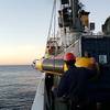 MUSCLE Autonomous Underwater Vehicle Deployment. Photo courtesy of CMRE