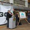 Vigor Industrial and Washington State Ferries launched WSF’s new hybrid-electric ferries program in a ceremony held at Vigor’s Seattle, Washington shipyard held September 9. (Photo: Vigor Industrial LLC)