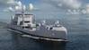 3D Image of Logistics Support Vessel HHI to Build Under New Zealand Defence Force’s MSC Project. Photo: Hyundai Heavy Industries