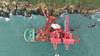 Aerial view of recovery operation (Credit: Dong Fang Offshore)