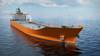 Aframax tanker design: Rendering by Wärtsilä