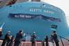 Alette Maersk was officially named during a ceremony in the Port of Los Angeles on August 27, 2024. (Photo: A.P. Moller-Maersk)