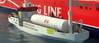 An animated sequence of the AGA Seagas LNG fueling vessel by Bomin Linde LNG GmbH