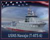 An artist rendering of the future USNS Navajo (T-TATS 6). (U.S. Navy photo illustration/Released)
