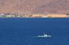 An Israeli Navy boat patrolling in the Gulf of Eilat Israel (AdobeStock 067097)