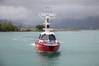An ST Engineering vessel equipped with the AUTONOMAST system, conducts autonomous navigation and force protection maneuvers during an Unmanned Surface Vessel (USV) capabilities demonstration at Marine Corps Base Hawaii (MCBH).
U.S. Marine Corps photo by Lance Cpl. Terry Stennett
