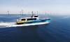 Artist’s impression of the HydroCat, a hydrogen CTV jointly developed by CMB and Windcat Workboats (Photo: CMB)