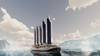 Artist's rendering of the Captain Arctic in full sail (Credit: SELAR)