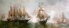 Battle of Lake Erie: Painting reproduced courtesy of Miller Boat Line